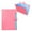 Z5-Hot Pink, variant on npkgvia Document Bag With Lock Fireproof 3 Layer File Storage Case With Water Zipper Document Portable Travel Home Organizer Bag For Laptop Files Certificates Gifts Clearance