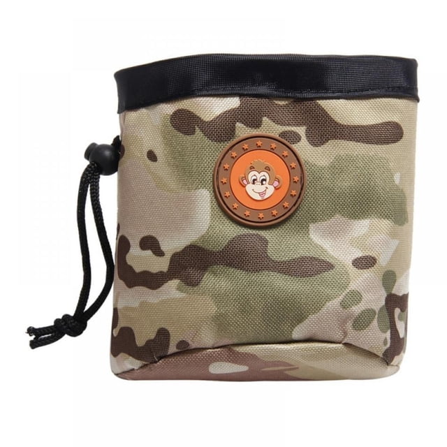 Pochette pour Friandises pour Chien pour l'Entraînement Sac de Taille pour Chien Chiot Distributeur Intégré de Sac à Excréments Jouets pour Animaux Rangement de Croquettes et Collations Porte-Support à Cordon Fourre-Tout pour Friandises pour Chien Poche de Récompense Sac à Appâts
