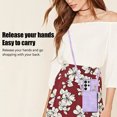 thumbnail image 2 of for Samsung Galaxy S22 Ultra Wallet Case Crossbody Strap, Zipper Phone Case with Card Holder Wrist Strap Purse Cover with Kickstand Compatible with Samsung Galaxy S22 Ultra 6.8 inch - Purple, 2 of 8