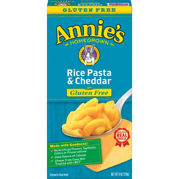 Annie's Cheddar Mac & Cheese, Gluten