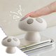 thumbnail image 1 of CaiYueKe Silicone Toilet Flush Button Cover Mushroom Shape Soft Press Pad Bathroom Tank Handle Protector Decorative Adhesive Sticker Home Decor Accessory, 1 of 7