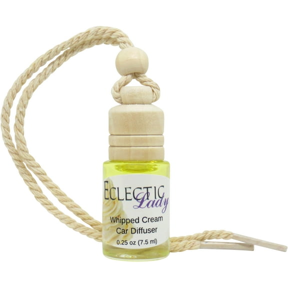 Whipped Cream Scented Car Diffuser by Eclectic Lady, 7.5 ml, Air Freshener, Premium Grade Fragrance