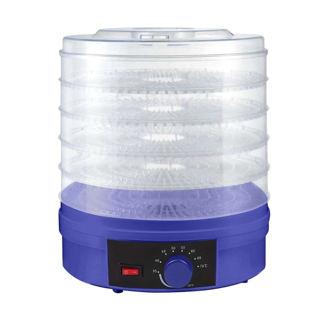 SXcggal Food Dehydrator Machine Dehydrator For Food And Food Dehydrator With 5 Trays Food Dryer With Adjustable Temperature For Fruits Veggies Meats & Dog Healthy Unbreakable Multitaskig Cookware