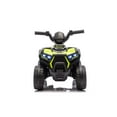 thumbnail image 2 of iRerts 6V Powered Ride on ATV, Toddlers Ride on Toys Kids ATV with LED Light, Kids 4 Wheeler Electric Cars for Kids Boys Girls Ages 3-5 Gifts, Black+Green, 2 of 8