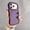 Purple, variant on for iPhone 17 Pro Magnetic Case, Compatible with Mag-Safe, Wave Edge Skin-Feel Slim Translucent Backplane Shockproof Bumper Anti-Scratch Protective Cover for iPhone 17 Pro, Pink