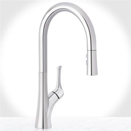 Miseno MNO171LCP Single Handle Pull Down Kitchen Faucet Chrome