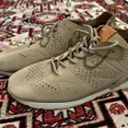 thumbnail image 1 of New Balance Men's Size 13 Tan 'Deconstructed' Leather Sneakers Japanese Shoes, 1 of 6