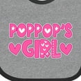 thumbnail image 4 of Inktastic Pop Pop's Girl Girls Baby Bib, 4 of 4