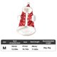 thumbnail image 2 of Ganfancp Perro Ropa Navidad Holiday Algodón Abrigo con Capucha Dos Patas Invierno Plus Terciopelo Grueso Clásico Ofertas Del Día Liquidación 1* Ropa, 2 of 7