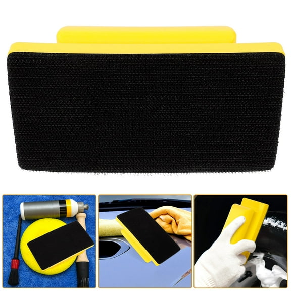Phenofice DIY Project Tool Sanding Block Yellow PU 1Set