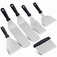 thumbnail image 2 of Kit d'Outils de Barbecue en Acier Inoxydable Premium avec Pinces, Brosse et Spatule - Ensemble de Grillade Moderne Simple de 7 Pcs pour Cuisine Extérieure/intérieure, Accessoires de Barbecue Durables et Abordables (Design Souriant), 2 of 5