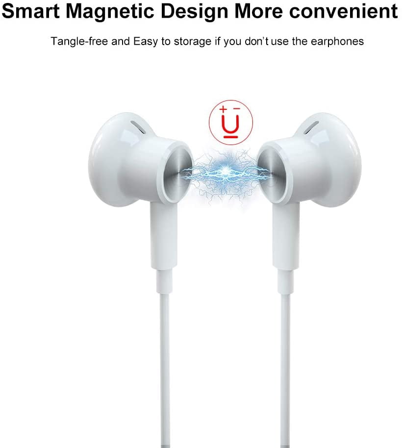 USB C Headphones, Type C Earphones 