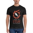 thumbnail image 1 of Born to Fish Forced to save the World-divertida camiseta MMORPG meme Essential camisetas gráficas camisetas gráficas, 1 of 7