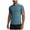 Blue, variant on Leey-World Men's T-Shirts Men's Wool Blend Short Sleeve V-Neck Sweater Soft Textured Knit Pullover for Business Casual Wear(AG,M)