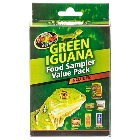 Zoo Med Green Iguana Foods Sampler Value Pack Sampler Value/PK (2 Pack)