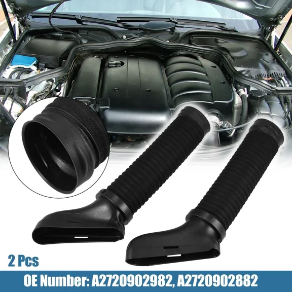 2X Air Intake Hose Duct Kit for Mercedes Benz GLK350 3.5L 2010-2012 Left & Right