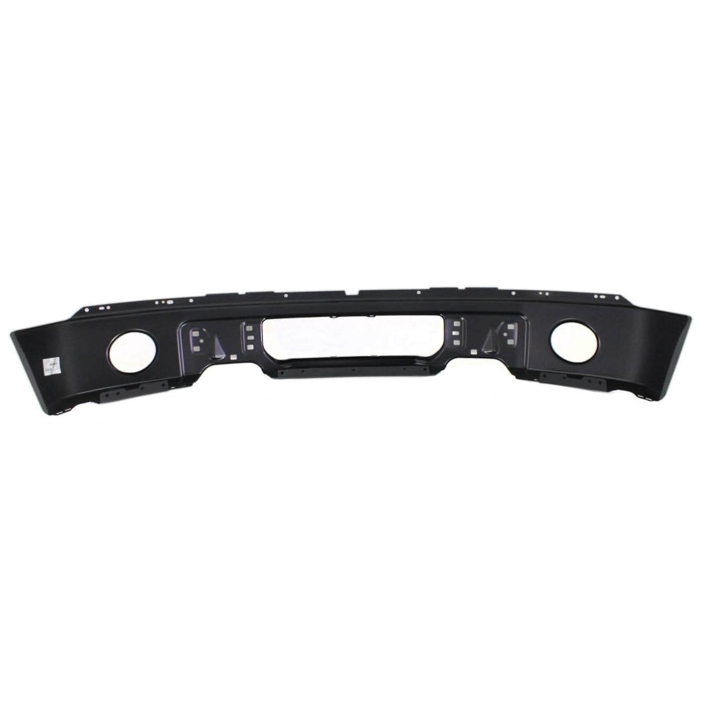 Suitable for Heavy-Duty Front Bumper for 2009-2014 Ford F-150, Black Steel Replacement with Fog Light Holes, No Sensor Holes - Ultimate Protection for Your Truck