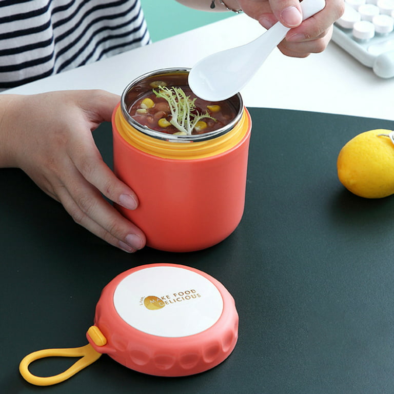 Lunch Box, 304 Stainless Steel Vacuum Soup Cup, Cute Children's