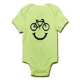 thumbnail image 1 of CafePress - Bike Smile Infant Bodysuit - Baby Light Bodysuit, 1 of 1