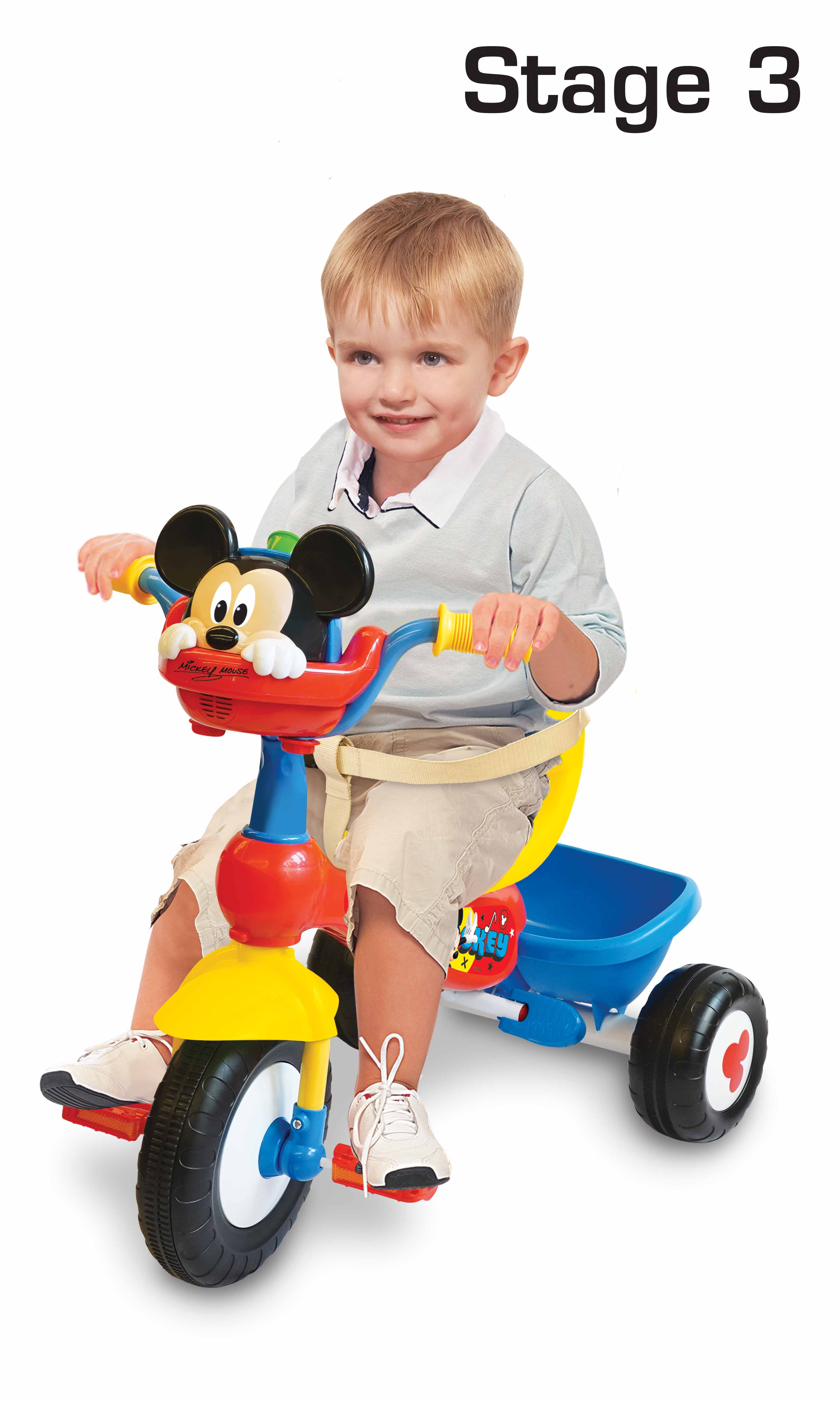 minnie mouse trike with parent handle