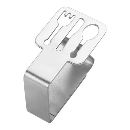 

Stainless Steel Table Clips | Table Cloth Clip Clamp Holder for Home Party Picnic | Includes 6 Different Shape of Cutlery Butterfly Flowers Four-Leaf Clover Leaves Moon.