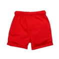 thumbnail image 3 of HILEELANG Baby Boys' Shorts 2-Pack Chino Short Summer Cotton Casual Pants with Pockets White Red 2t, 3 of 5