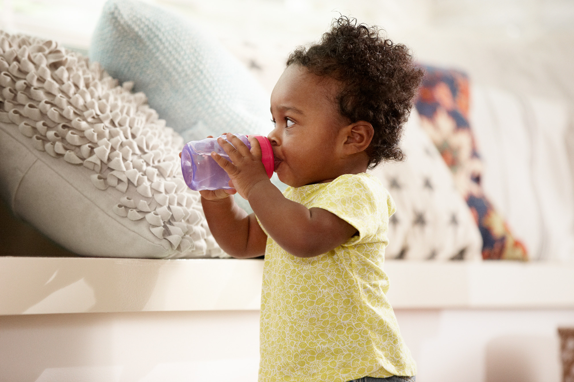 Philips AVENT My Easy Sippy Cup, 9oz, 2-Pack Pink/Purple photo 7
