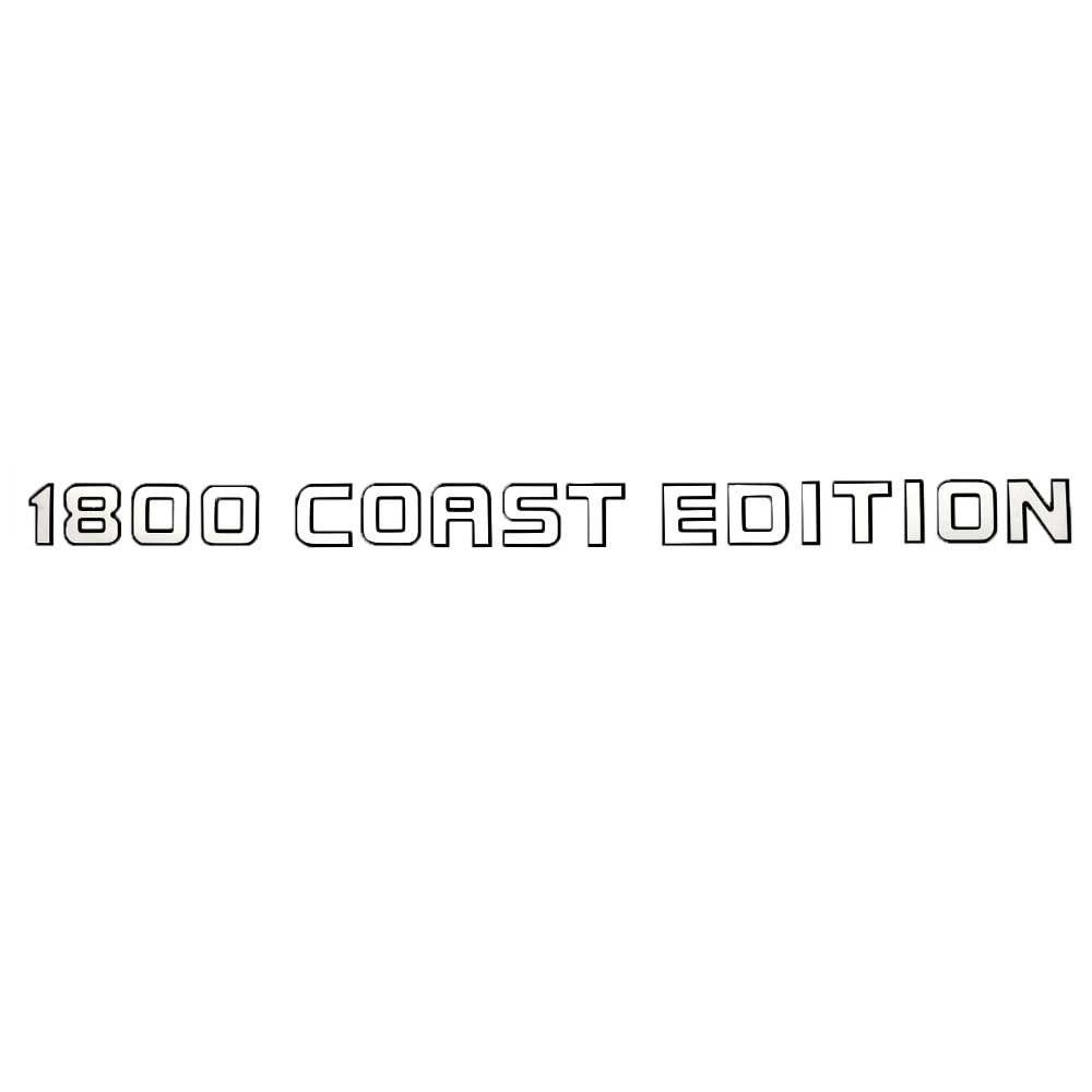 Crestliner Boat Decal 2190746 1800 Coast Edition 30 1/2 Inch White