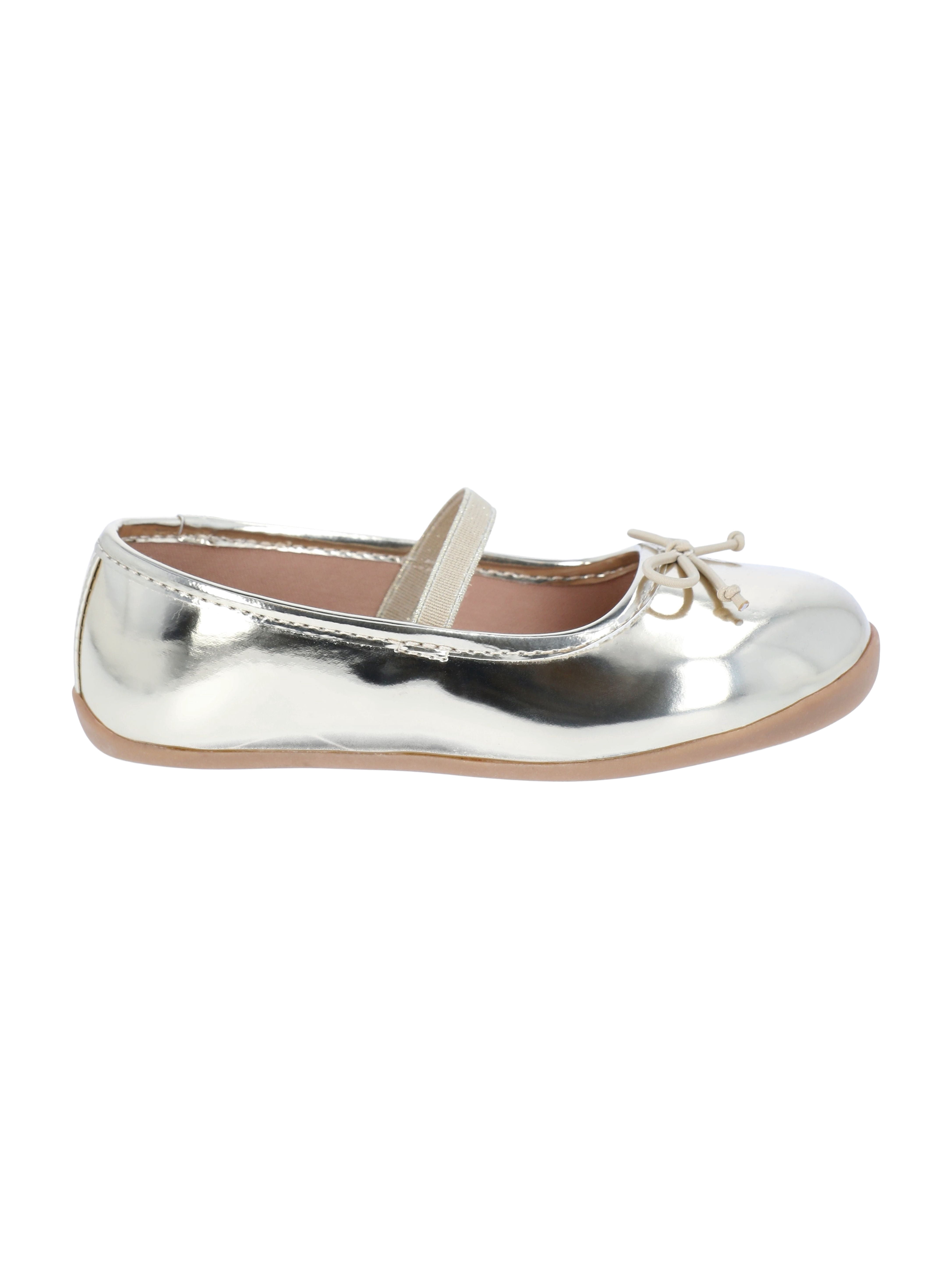 Wonder Nation Girls Bow Ballet Flats