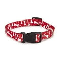 thumbnail image 2 of Pet Pals ZA1547 18 21 CC Pooch Patterns Collar 18-26 In Red Bone P, 2 of 3