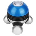thumbnail image 1 of Body Massager Handheld Deep Tissue Massage Mini Portable Vibrating Massager for Head Neck Legs Pain Release [Blue], 1 of 5