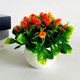 thumbnail image 5 of Flores artificiales en maceta Cheer.US, arreglos florales, plantas de piña de 21 cabezas, ramos de flores en maceta, centros de mesa, decoración festiva para comedor, sala de estar, mesa de cocina, 5 of 7