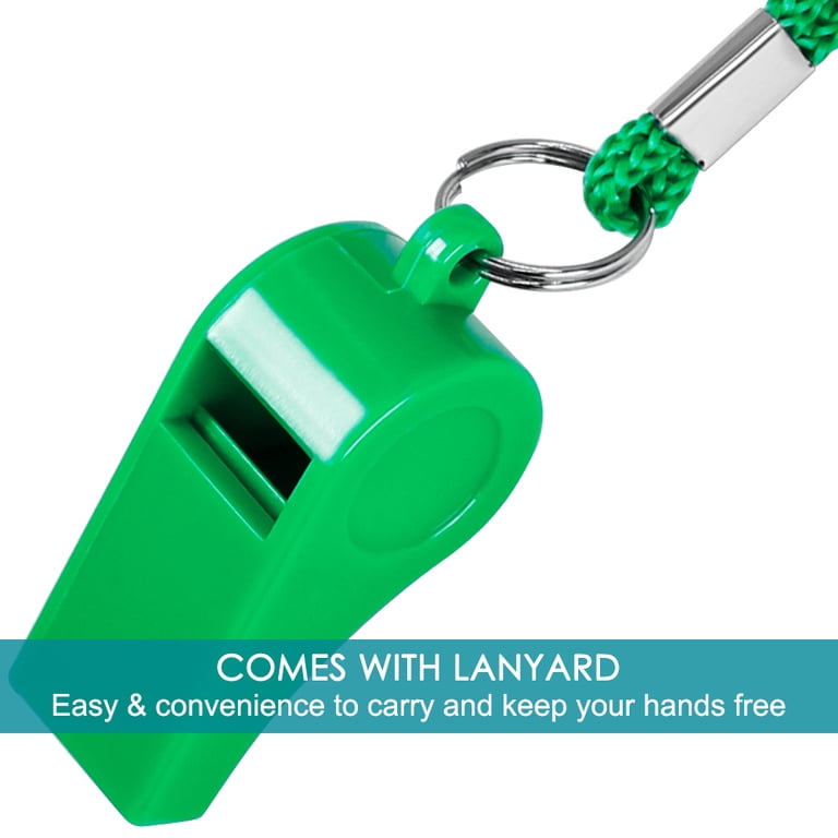 Wholesale Custom logo Party Referee Sports School Football Rugby Turbo Metal Whistle with Lanyard