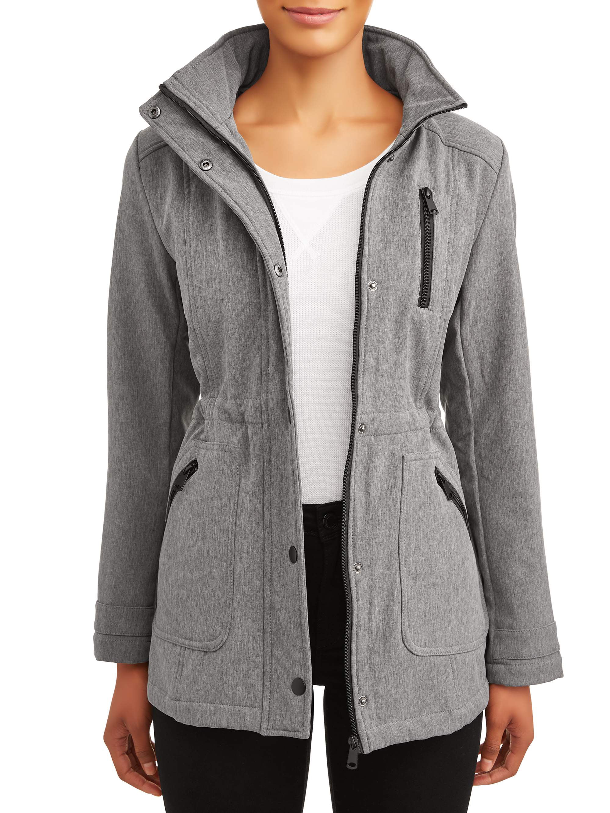 Big Chill Women's Fleece Bonded Soft Shell Jacket - Walmart.com
