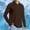 Coffee, variant on Men's Swim Shirts Long Sleeve Golf Polo Shirts for Men Quick Dry UPF 50 Sun Protection Polos Casual Collared Shirts with Thumb Holes Big and Tall Size M-3XL White