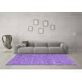 thumbnail image 3 of Ahgly Company Indoor Rectangle Abstract Purple Contemporary Area Rugs, 7' x 9', 3 of 4