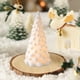 thumbnail image 5 of Árbol de Navidad Decoraciones Árbol de Navidad de Cerámica Escritorio Decoración Del Hogar Regalo de Navidad Diseño de Escena Pequeña Apoyos Árbol de Navidad Pequeño Blanco, 5 of 6