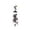A, variant on Lypsnake Colorful Hummingbirds Wind Chimes for Outside, Hand-painted Rainbow Stained Glass, Anti-Rust Metal Tubes & Bells with Gentle Chiming for Garden Yard Patio Balcony Hanging Decor
