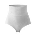 thumbnail image 2 of Bragas de cintura alta ropa interior de mujer Bragas transpirables M-XL Gris M Colcomx ropa interior adelgazante, 2 of 8