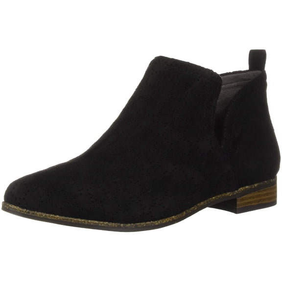Botas Cortas Rate para Mujer Dr. Scholl's SHOES, Ante Negro, Talla 11 W US