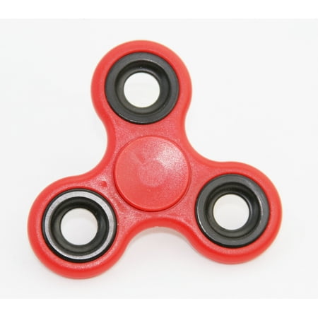 Vertigo Fidget Toy Hand Spinner Stress Reducer with Ultra-Fast Bearings, Red