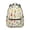 Princess and Flower, variant on Princess and Carriage Beige Pattern Backpack for School, Cute School Bag with Adjustable Shoulder Straps and Padded Back, 15.3"x11"x7.1"
