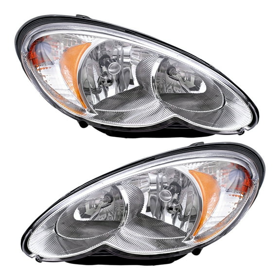 Brock Headlight for 2006-2010 PT Cruiser Set 5116043AF