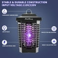 INVISBlUE Bug Zapper Outdoor Effective 4200V Mosquito Zappers/Killer