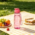 thumbnail image 7 of Plastic Water Bottle 500ml - Leakproof Portable Sport Cup with Carrying Strap, Lightweight Reusable Outdoor Fitness Water Bottle, Convenient Warm Drink Cup for Gym Travel, 7 of 7