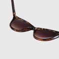 thumbnail image 3 of Cat - Eye Polarized Sunglasses - Tortoise Shell Frame - Brown Lens, 3 of 5