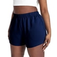 thumbnail image 5 of Gocolloa Plus Size Shorts Women Summer Casual High Waisted Loose Lounge Workout Running Sweat Shorts Navy Blue 2X, 5 of 5