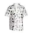 thumbnail image 2 of Bunny Party Hawaiian Shirts For Men, Summer Short-Sleeve Relaxed-Fit Button-Down Shirts Xx-Large, 2 of 9