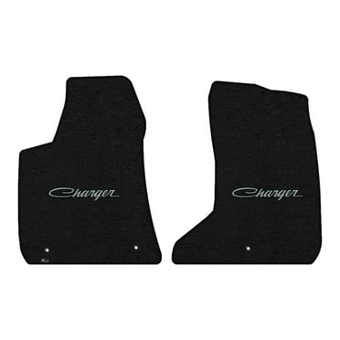 Lloyd Mats Custom Fit Floor Mats for Dodge Charger AWD 2011/ON LogoMat 2Pc Set Charcoal