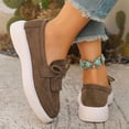 thumbnail image 6 of Wowcloth Women's Casual Slip-On Loafers – Solid Color with Tassel Details, Easy to Wear for Daily Comfort and Style, 6 of 9